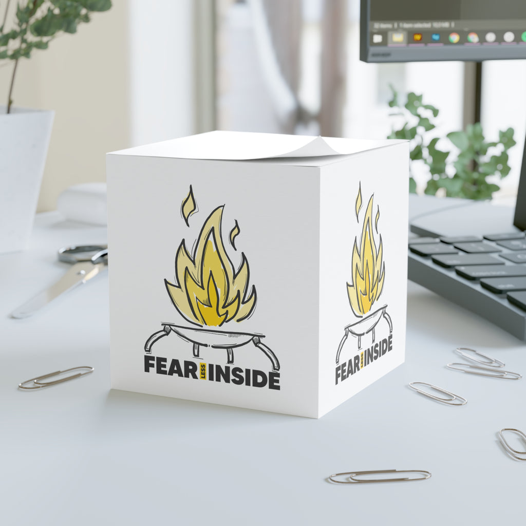 Fearless Inside Note Cube
