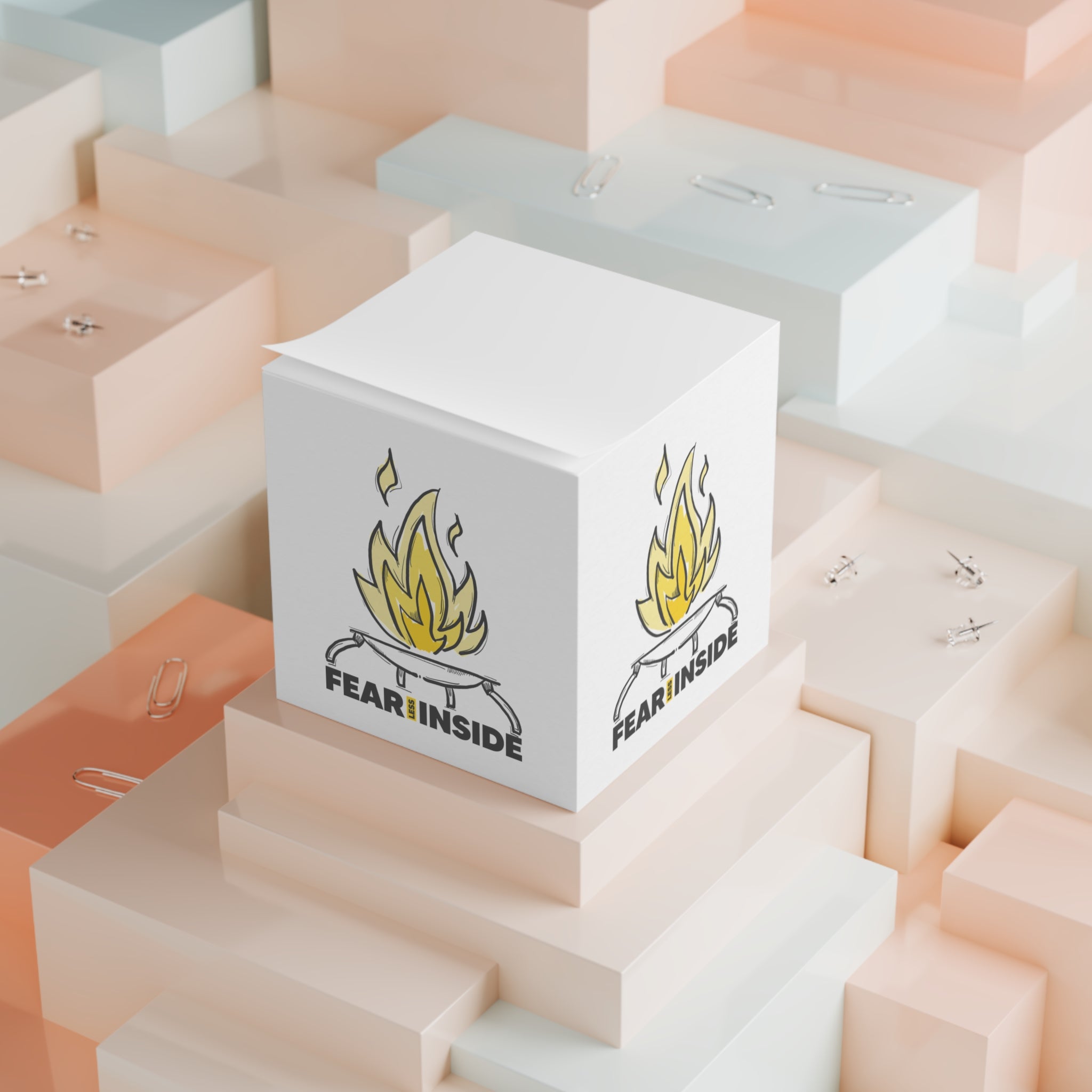 Fearless Inside Note Cube
