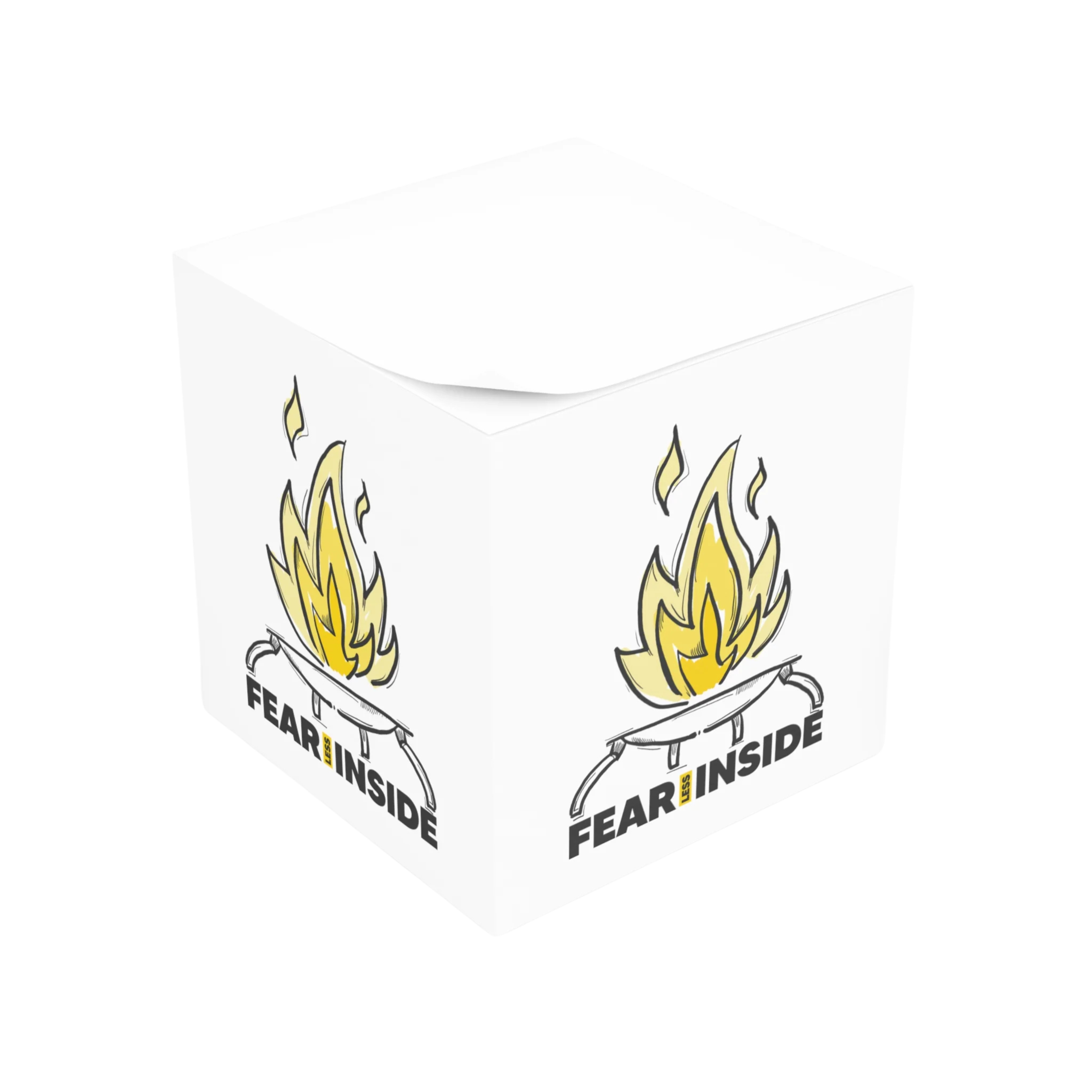Fearless Inside Note Cube