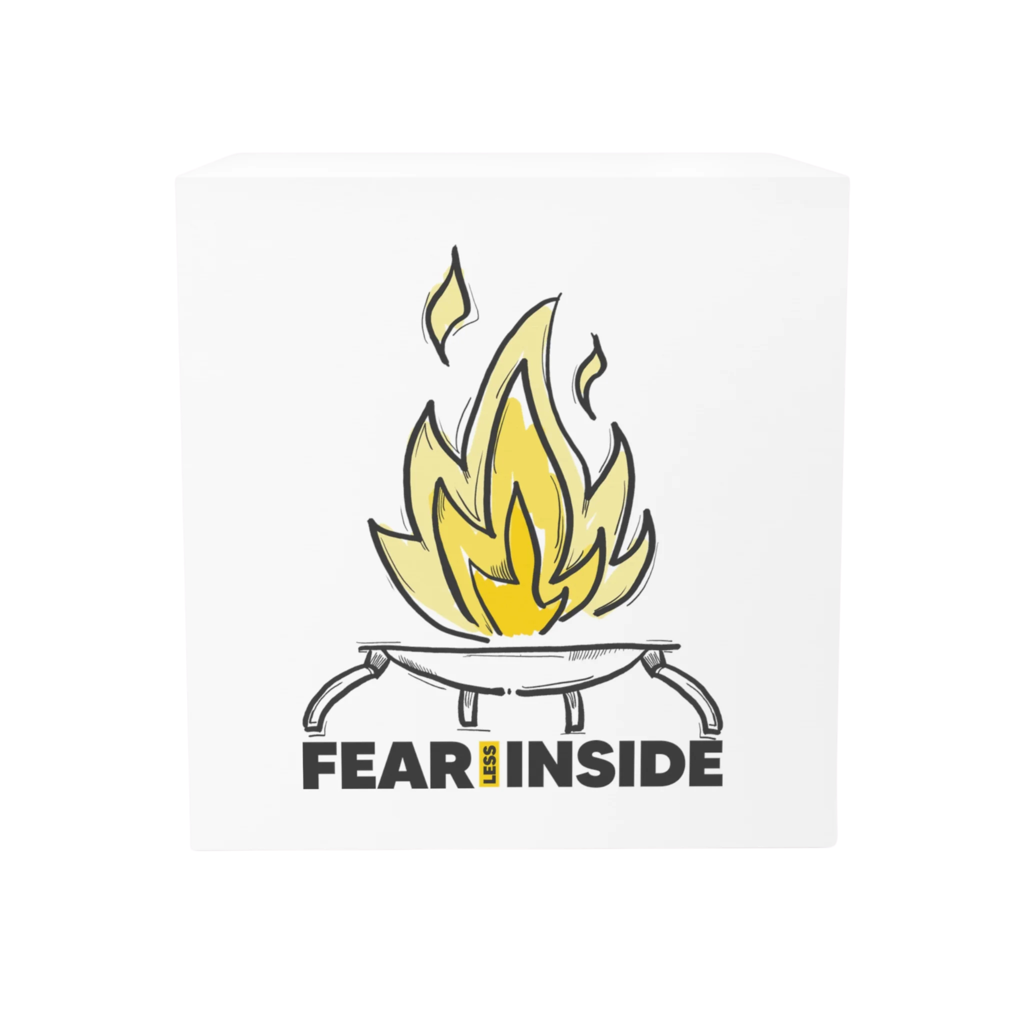 Fearless Inside Note Cube